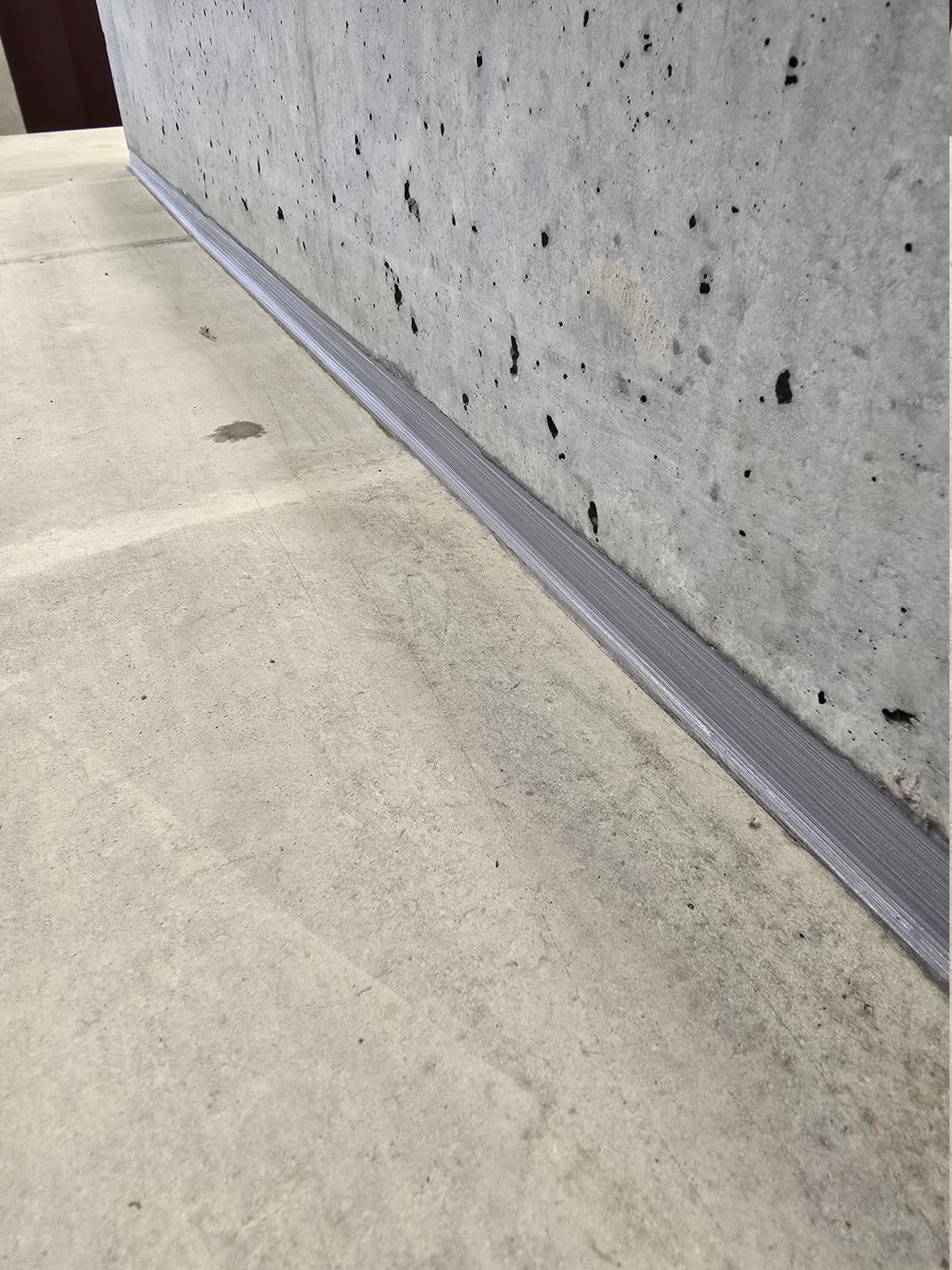 Brandschutzfugen Installation - Komplettansicht