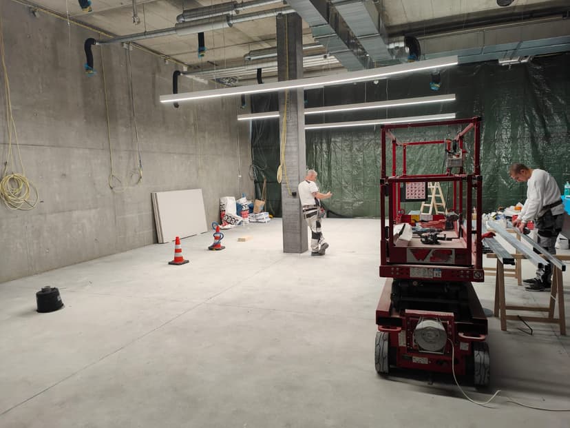 Physiotherapie Renovierung - Vorher