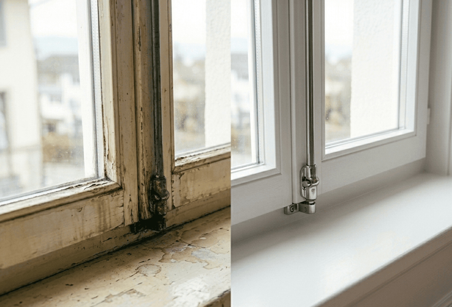 Detailarbeit an Zarge und Kanten