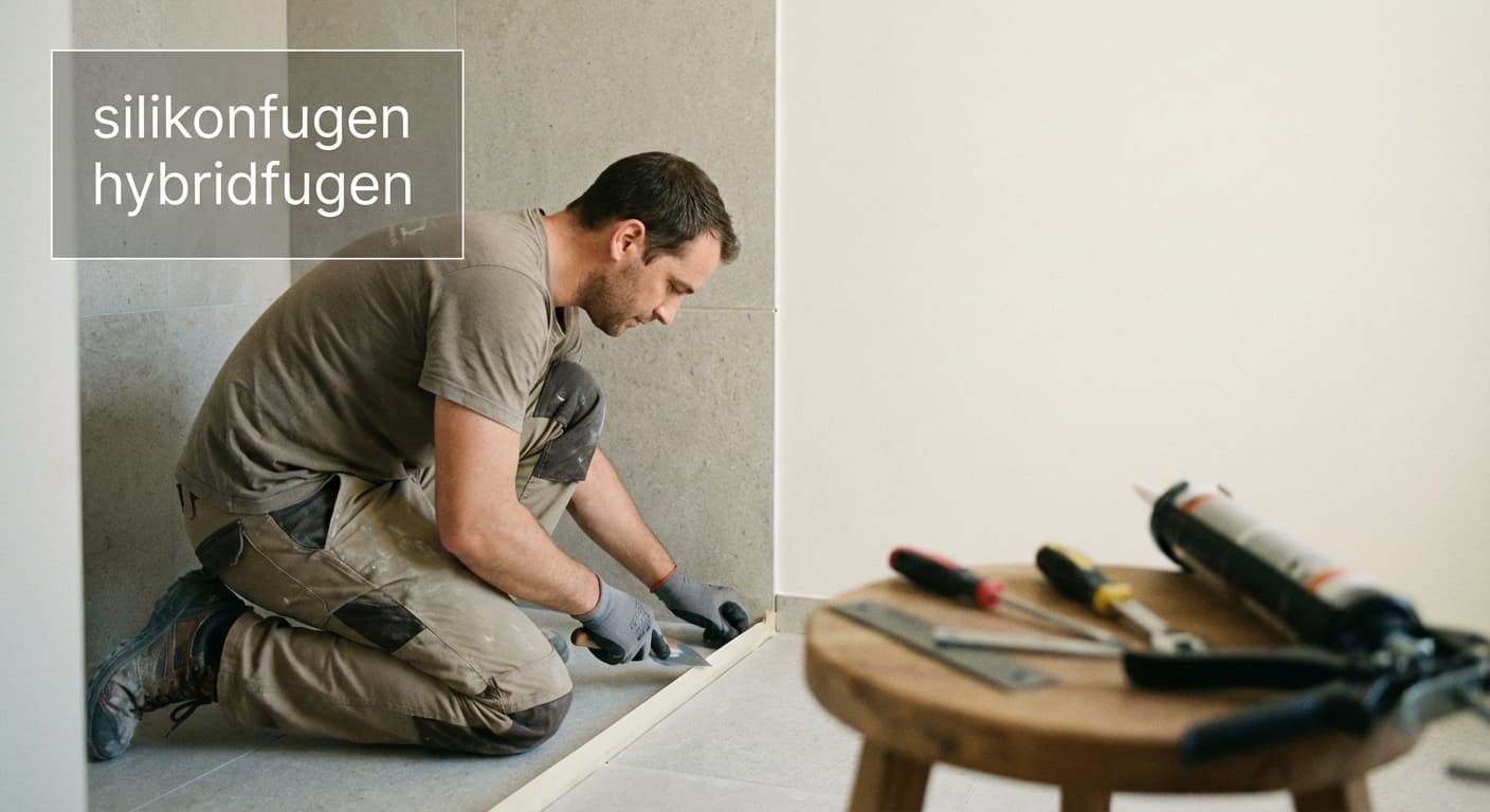 Silikonfugen Hybridfugen erneuern im Bad – professionelle Fugenabdichtung in der Schweiz durch SILTEK GmbH