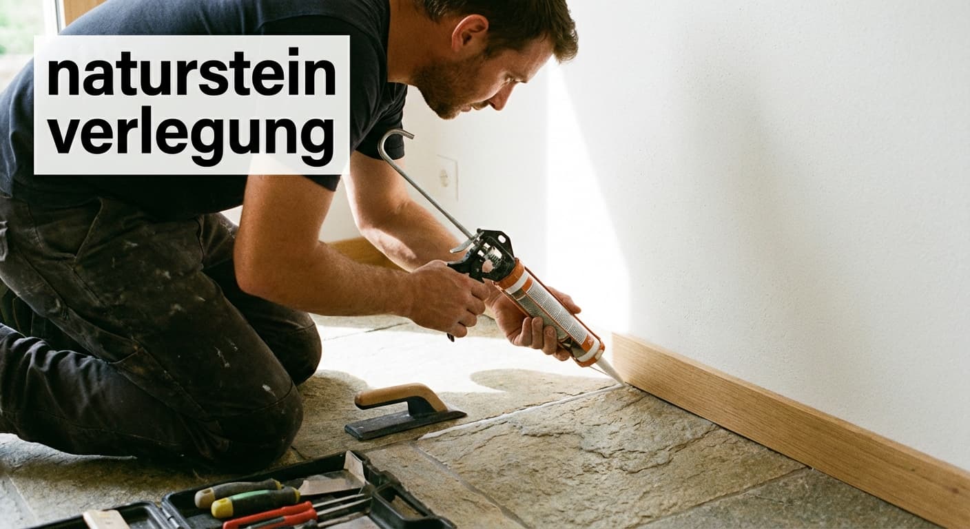 Naturstein verlegung mit sauberer Silikonfuge am Wandanschluss in modernem Wohnraum in Zürich, SILTEK GmbH