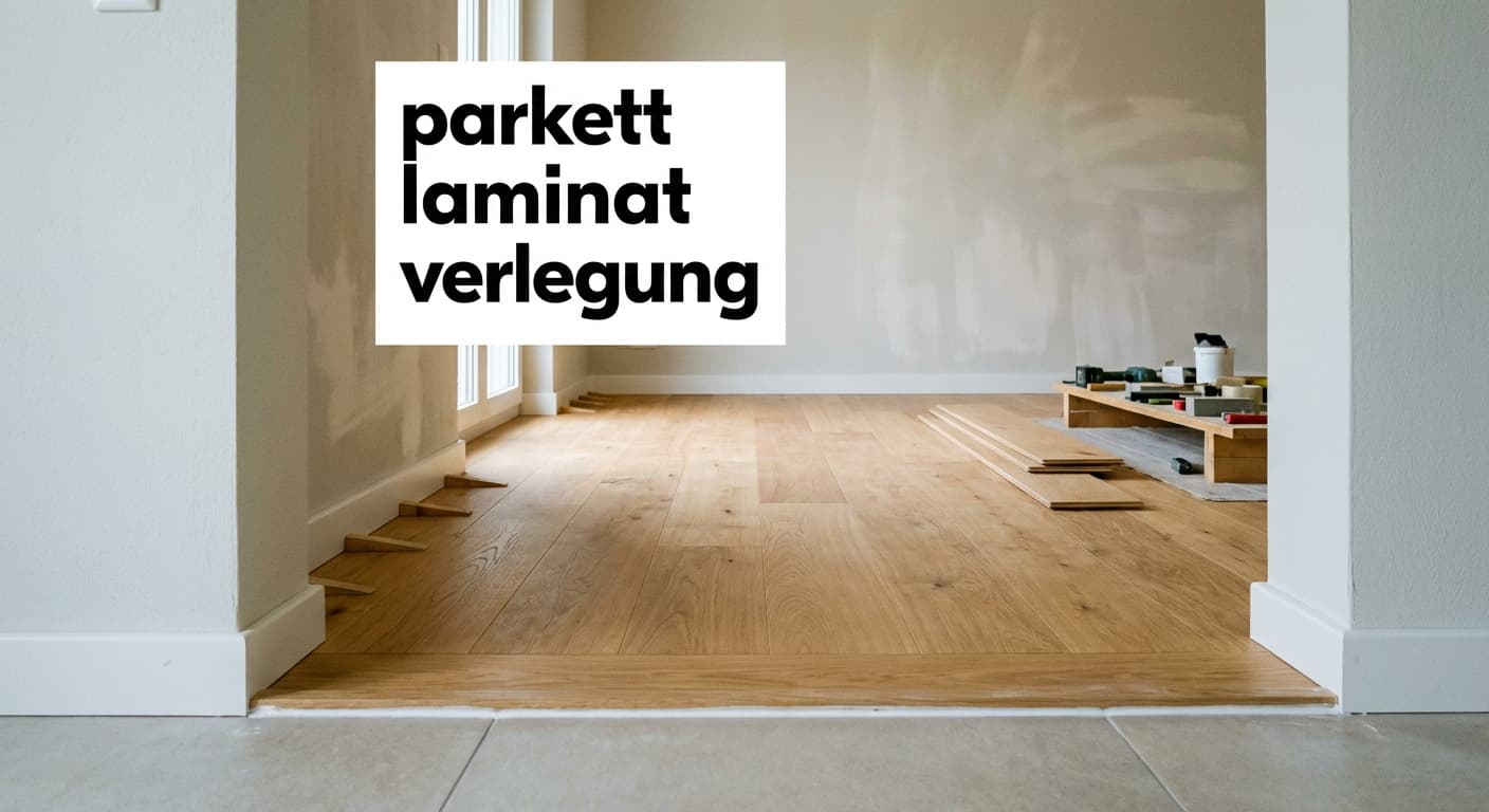 parkett laminat verlegung im renovierten Wohnzimmer – fachgerechte Bodenbeläge durch SILTEK GmbH Zürich