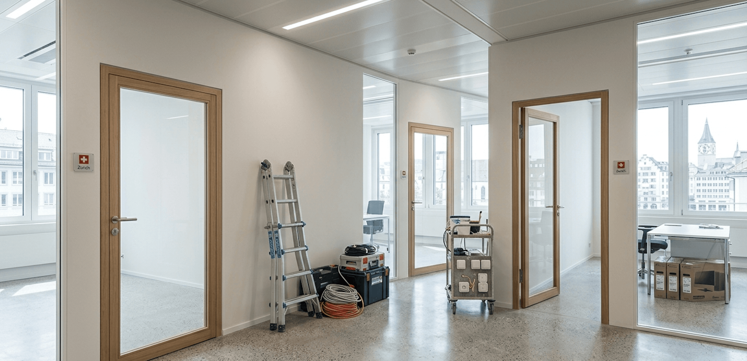 Büro-Umbau mit Trockenbau – SILTEK